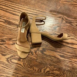 Steve Madden Irenee Tan Nubuck heels